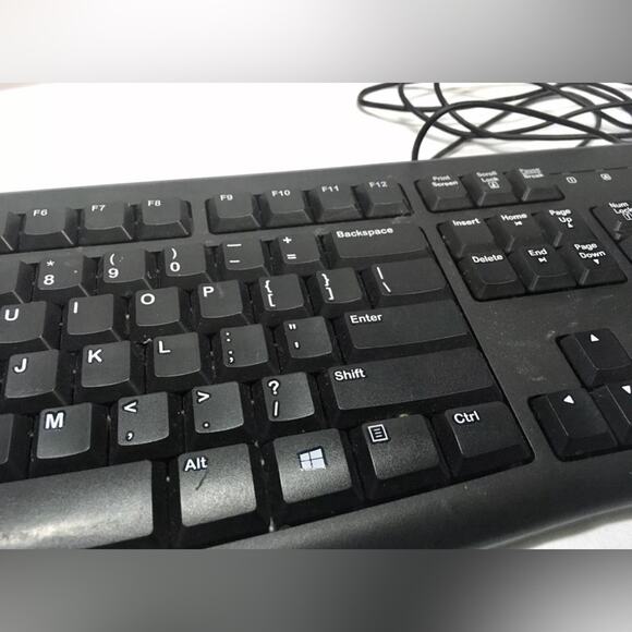 Logitech K120 USB Keyboard for PC - Black - Picture 2 of 4